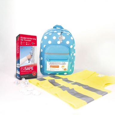 Starterset für Kindersicherheit in Blau